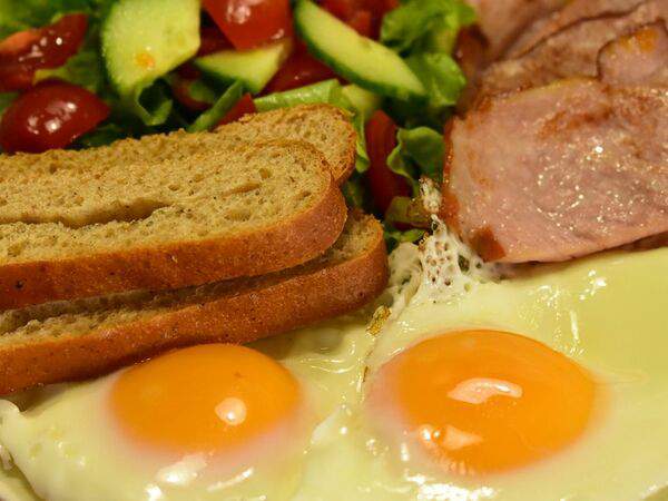 Кофейня Лысая лиса - Ланч-сет с грудинкой