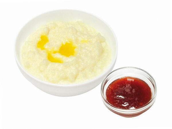 Блинная Сковородка - Каша рисовая с джемом Клубничный