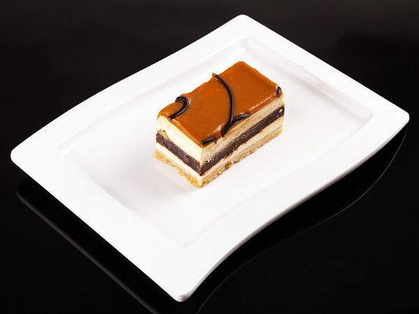 FishRoll - Чизкейк с брауни и карамелью