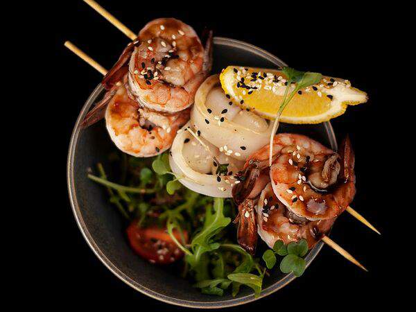 Pelican - Шашлык из морепродуктов