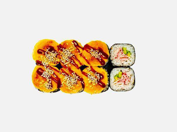 Воки - Запеченный с крабом