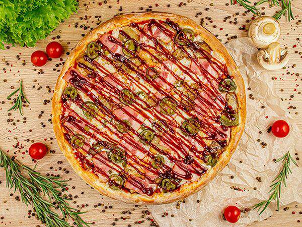 Lava Pizza - BBQ с халапеньо