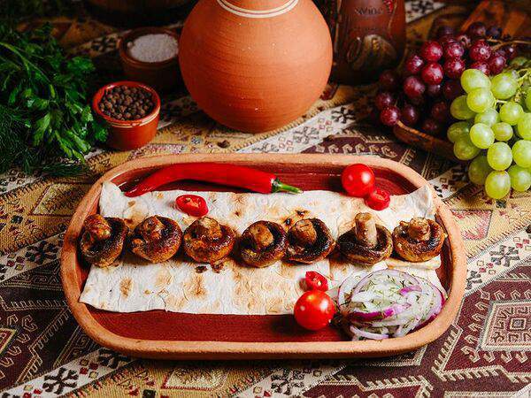 Мускат - Грибы на мангале