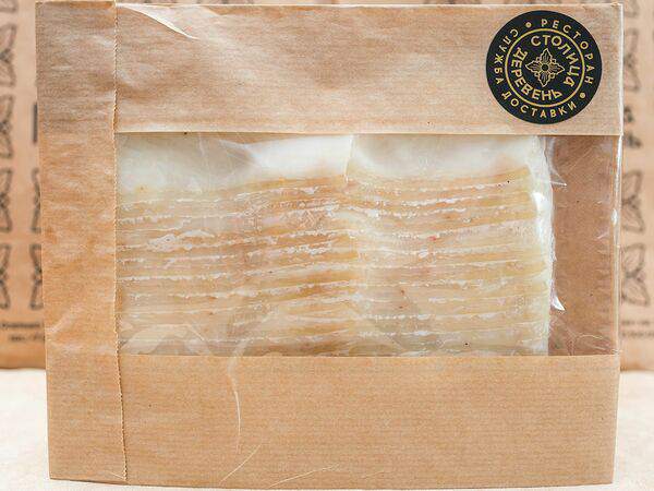 Столица деревень - Сало собственного производства с чесночком