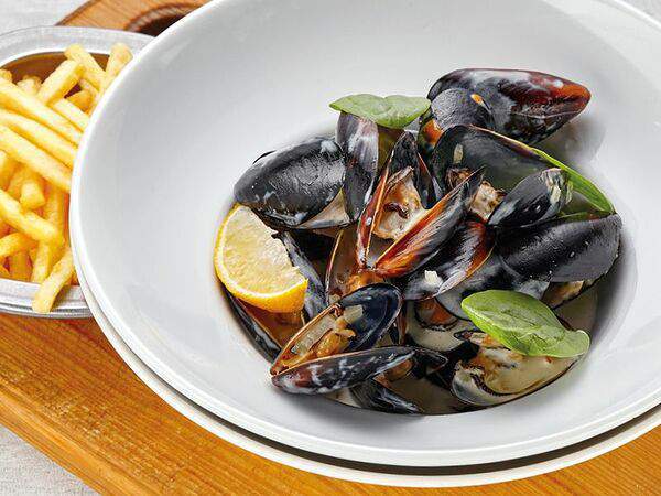 Эй, Джованни! - Мидии в сливочно-сырном соусе