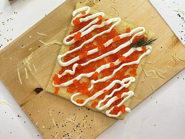 Адрианна - Креп с красной икрой