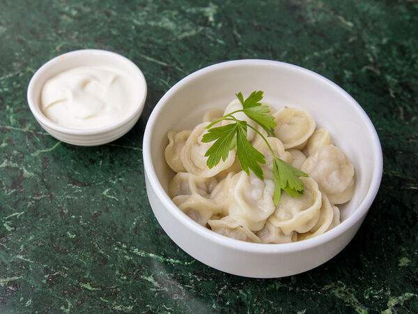 Bon Bon кофейня - Суп Пельмешки с бульоном