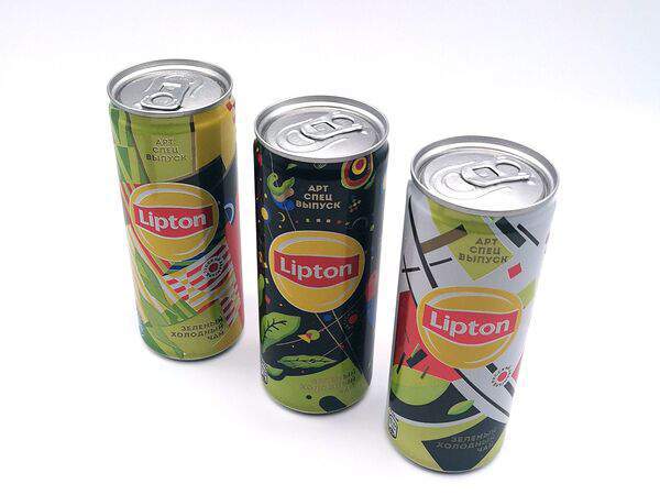 Кафе-пекарня Susser - Напиток Липтон Чай зеленый ж/б 0,25 л