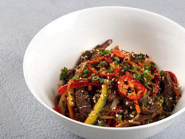 Кофемания - Гречневая лапша  с телятиной