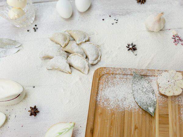 Царская охота - Вареники с картофелем и грибами