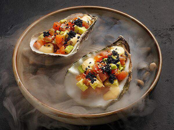 Ресторан честных цен - Тартар из тунца и лосося