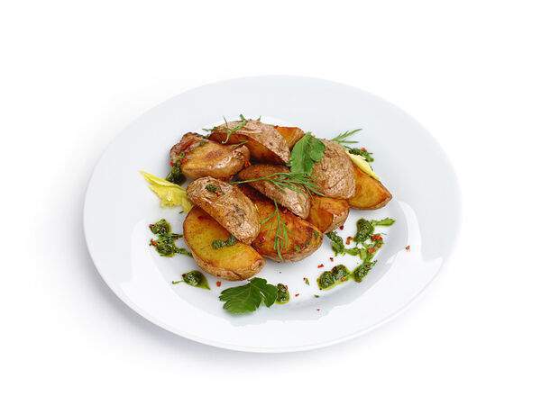 Гриль бутыль - Картофель запеченный