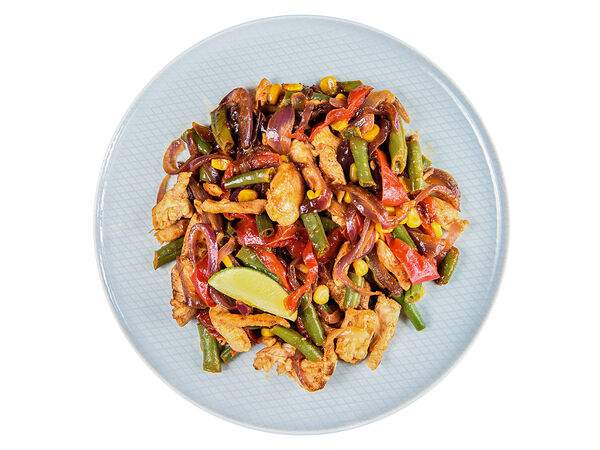 Мандарин - Фахитос цыплёнком