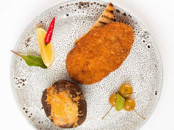 12 стульев - Щучья котлета чиненая креветками