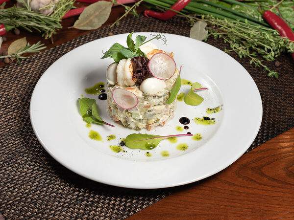 Британника - Салат Оливье по рецепту 1886 года