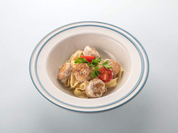 Sample Coffee - Макарошки с фрикадельками