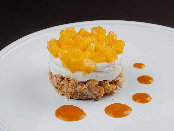 Chado Burger Bar night - Манго с кокосовым кремом