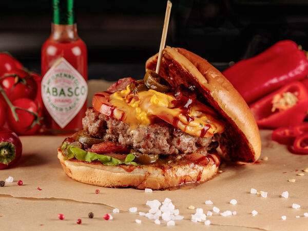 Культ - Бургер Острый Петербургер