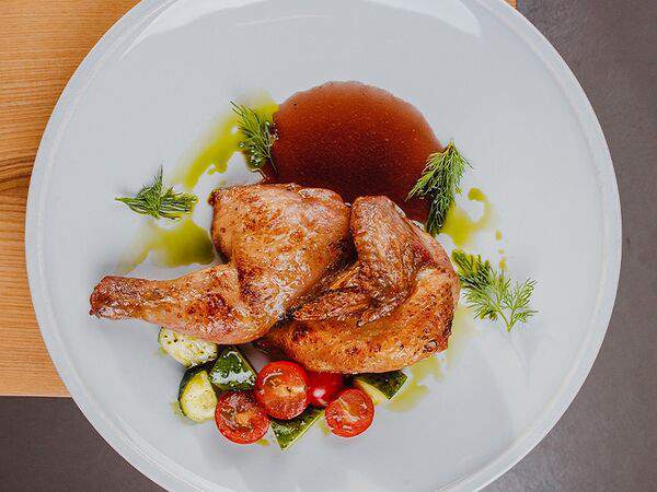 Chado Burger Bar night - Цыплёнок запеченный