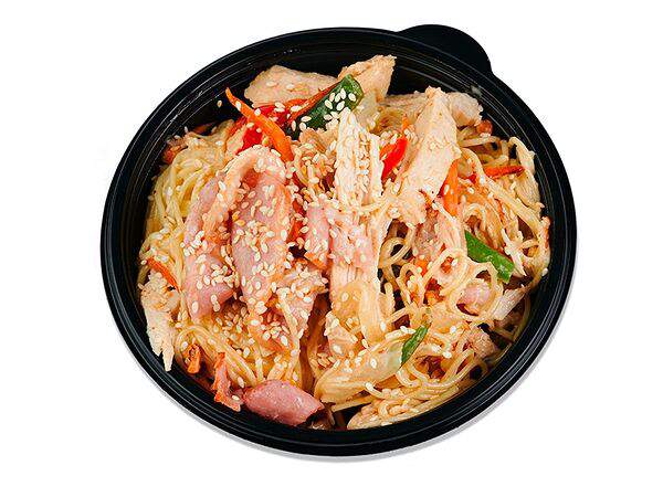 SUSHI BOSS - Лапша в сливчно-чесночном соусе