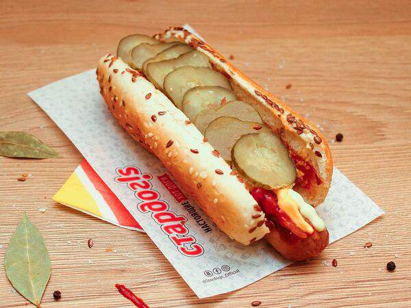 Стардогс - Датский хот-дог с салями