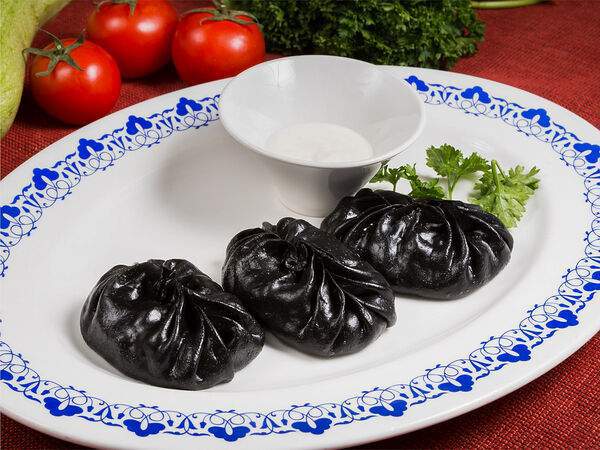 Лаунж кафе Бакшиш - Манты из лосося, 1 шт