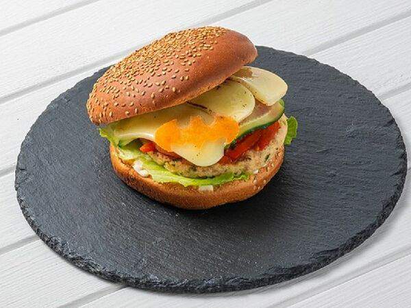 Хороша еда - Бургер с куриной котлетой