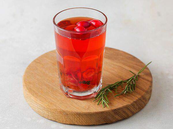 Веган великан - Холодный Иван- чай с клюквой