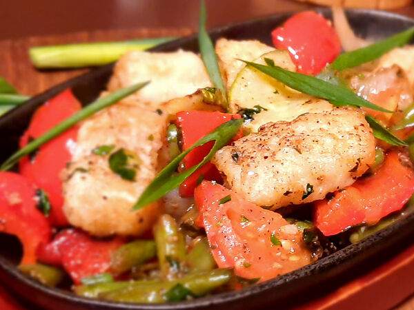 Вобла - Треска в белом вине