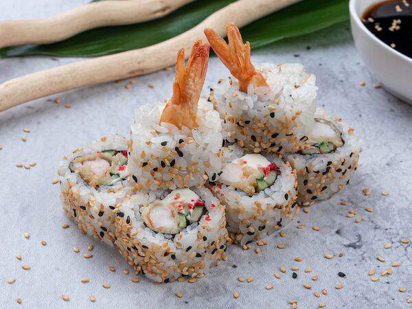 Мушу - Ролл Эби темпура