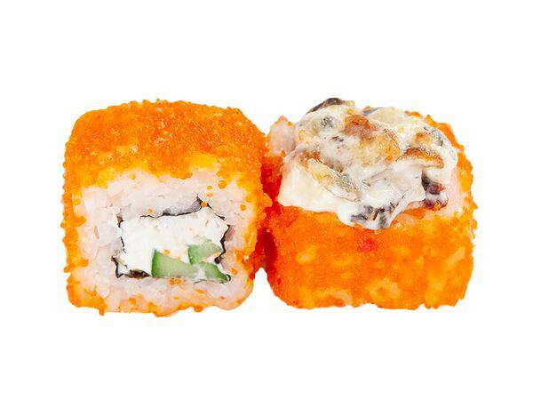 Сытый ниндзя - Запеченный ролл с крабом и угрем