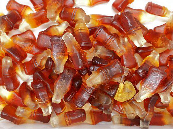 Мармеладная - Бутылочки Coca-Cola