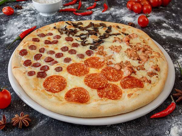 Аквасуши - Пицца Четыре сезона