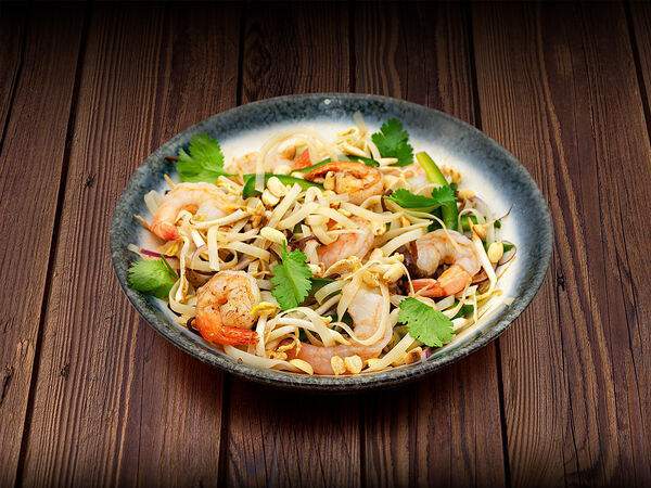 Тук-тук панда - Пад Тай с креветками