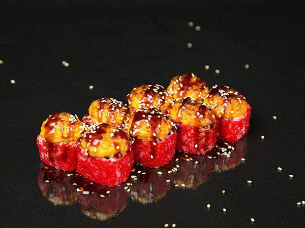 Аригато - Теплый ролл с курицей