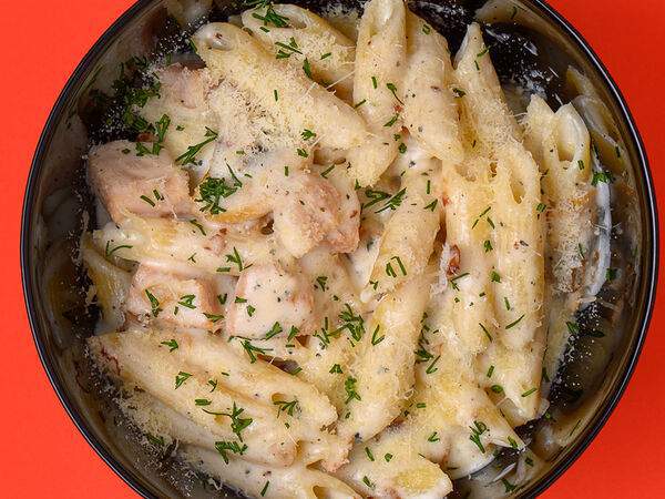 Good Food - Пенне с Ветчиной и Шампиньонами с соусом Бешамель