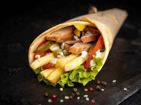 Merzen - Пита греческая со свининой