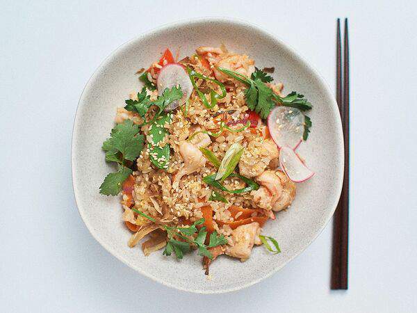 Kobutsu - Рис с креветкой