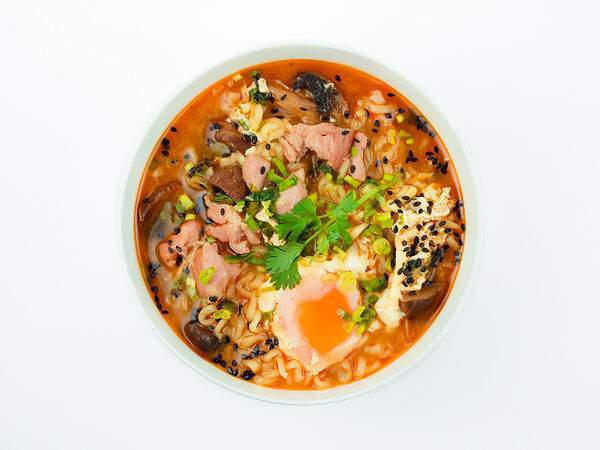 Алые паруса - Рамен с курочкой и сыром