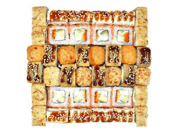 Sushi Fixprice - Сет Мегамикс lux