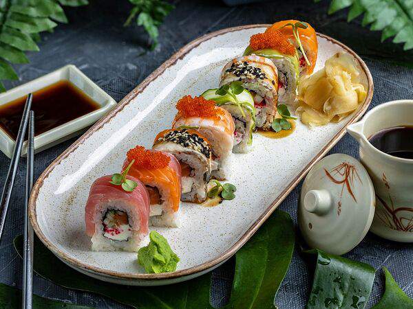 Япона мама - Ролл радуга