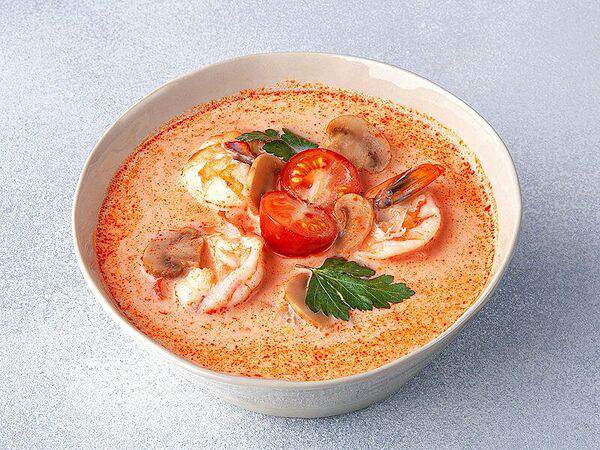 Сакура - Суп Том Ям с креветками