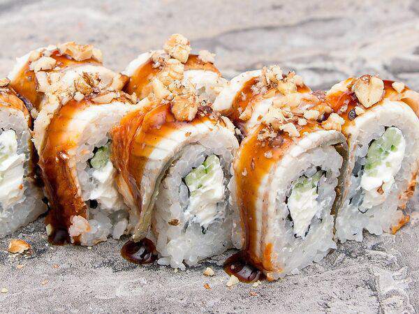 Лосось & Имбирь - Унаги Филадельфия