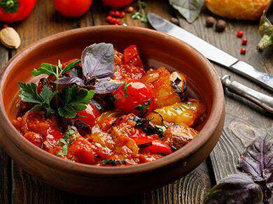 Казан Мангал Kazan Mangal - Закуска Аджапсандал