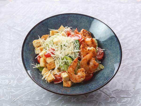 Чайхана Чайхауз - Салат Цезарь с креветками