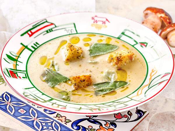 Мама Рома - Крем-суп с белыми грибами