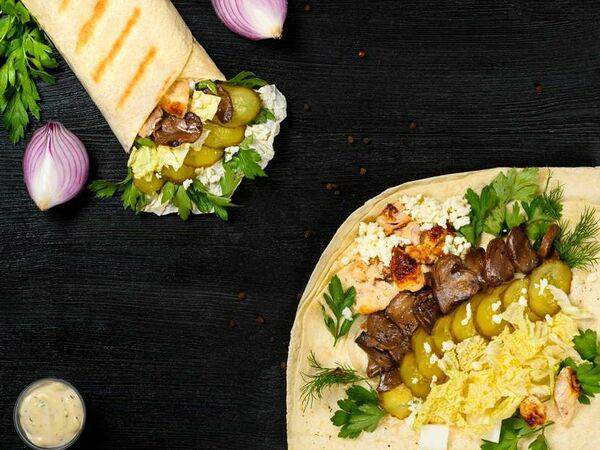 Шаурмаркет на углях - Шаурма №6 А-ля Жюльен