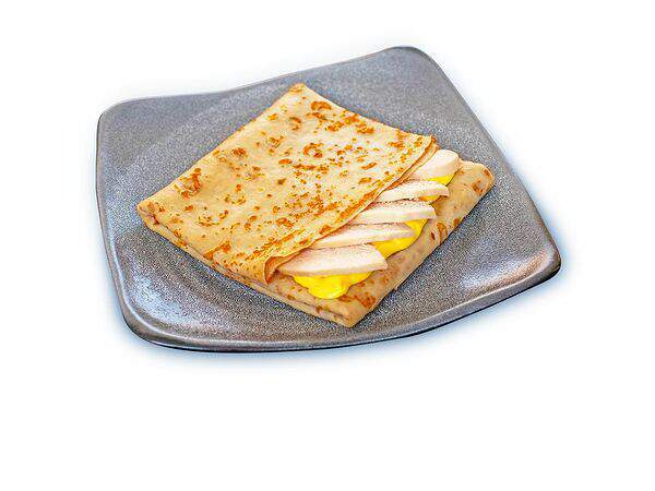 Крутил Вертел - Блин с курочкой в сырном соусе