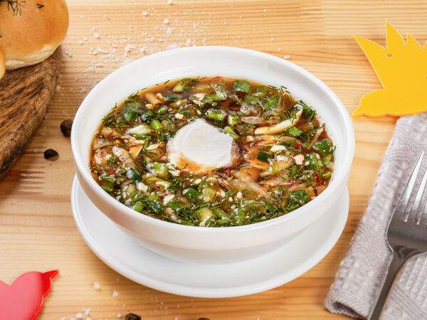 Вилка Ложка - Окрошка с колбасой