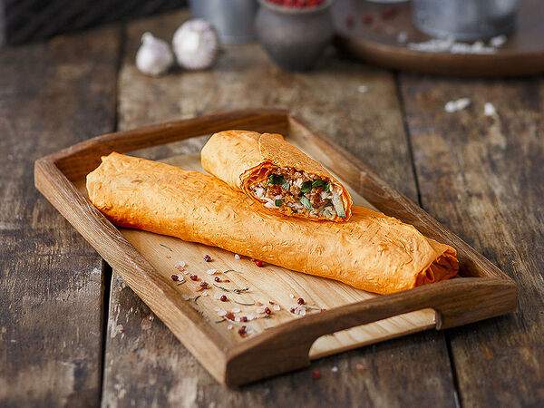 Домашний Вкус - Шаурма Куриная в сырном лаваше